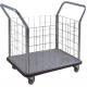 Stainless steel Hotel House Keeping Cart durable With 4 wheels