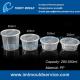 280ml/350ml/450ml/550ml clear PP disposable plastic bowls and tableware mould