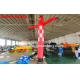 Red PVC Or Oxford Cloth Indoor Inflatable Bouncer  Inflatable Doll For Holiday Decorations