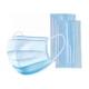 Durable Single 3 Ply Face Mask Non - Woven Elastic Earloop Pleated