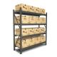 Bolt Free Capacity 200kg Metal Warehouse Storage Shelves Medium Duty