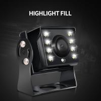 LED Light Car Reversing Rear View Camera Waterproof 600TVL Horizontal Resolution