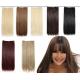 Bright Blonde Human Synthetic Hair Extensions No Chemical Processed Virgin Hair