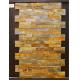 Yellow Slate Cultured Stone Flast Wall Cladding For Exterior And Interior Use