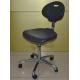 Ergonomic ESD Stool Chair Anti Static Black Conductive For Office