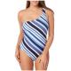Amoressa by Miraclesuit Mykonos Athena One Shoulder One Piece Swimsuit