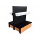 Modular Adjustable Steel And Wood Shelves Modern Style For Retail Store