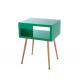Green Mirror 15.75inch height Coffee Bedside Table Nightstand