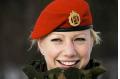 Beauties in army: Global female soldiers