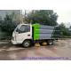 KAMA Mini Road Cleaning Truck With 4 Brushes , Truck Mounted Sweeper