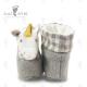 Grey Soft Cute Plush Baby Shoes Infant White Unicorn Head Baby Boy Shoes