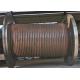 Offshore Platform Large Diameter Marine Winch Drum With Lebus Groove