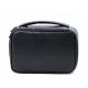 New Design Pure Color Waterproof PU Leather Makeup Wash Bag Fashion