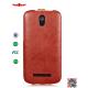 New Arrival Import Italy PU Flip Leather Case For HTC Desire 500 Multi Color Soft