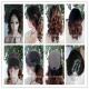 100% Human hair lace front wig indian remy  hair,120%-180% density,T1b#/30#color.