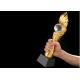Custom Made Resin Trophy Cup / Award Cups Trophies With Crystal Ball