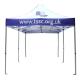 Portable Pop Up Display Tents 3X6 CMYK Heat Transfer Printing Easy To Assemble