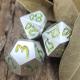 Precision RPG Dice7 Dice Set Friendly For Tabletop Gaming Metal Polyhedral