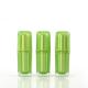 Square Airless Dispenser Bottles Green 40ml 70ml Plastic Green Color PP Material