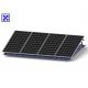 Tilt Legs Adjustable Solar Mounting System For Flat Tin Roof Solution
