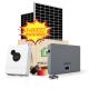 ODM LCD Display Hybrid Solar System Kit On Off Grid Hybrid Solar Panel Power System