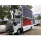P5 LED Advertising Mobile Billboard Truck Lhd Diesel Fuel Type With Generator And Speakers