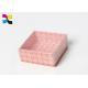 Environment - Friendly Bulk Pink Cardboard Packing Box / Custom Printed Product Boxes