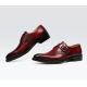 ODM Oxford Genuine Leather Dress Shoes / Luxury Mens Monk Strap Shoes With 3cm Heel