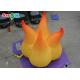 Event Decoration 5m Inflatable Flame Model With LED Light