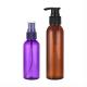 Screen Printing Refillable PET Plastic Bottles for Personal Skin Care Cosmetic Packaging