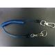 Hot Sale Transparent Blue Spring Steel Wire Spiral Coiled Tether