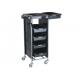 Cosmetology Rolling Beauty Cart , Durable Beauty Salon Carts For Stylist