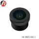 F2.5 M12 CCTV Lens 1.6mm , Refrigerator Drone Camera Lens 1/5