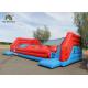 Lead Free Red Or Blue  Inflatable Sports Games / Blow Up Obstacle Course And Slide