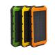 Waterproof dustproof solar mobile phone charger from Chinese factory supply directly