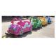 Colorful Kiddie Train Rides Chasing Car Type With 40 M Steel Track
