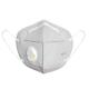 Adult Valved Dust Mask Vertical Folding Nonwoven Respirator Mouth Mask