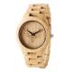 Bamboo Wooden Quartz Watch Fashion Luxury Brand Analog One Year Warranty