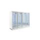 Showcase Commercial Upright Cooler Fridge Store Glass Door Display Refrigerator Beverage Cold Drink