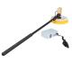 10 Cm Solar Panel Cleaner with Rotary Brush and 3.5 M Aluminum Alloy Water Fed Handle