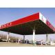 Anti Corrosion S355JR Gas Station Canopy Construction 100-300m Welding