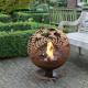Wood and Gas Steel Fire Pits outdoor round fire pit  classic decoration