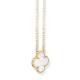 VCA VCARA45900 Vintage Alhambra pendant yellow gold white mother-of-pearl