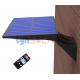 Remote Control 4.2w Solar Wall Mounted Motion Sensor Light Anti UV And Anti Corrosion Outdoor