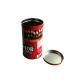 Offset Printing Coffee Tin Cans Candy Storage Metal Box Packing