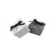 Square Shape Custom Printed Gift Boxes Coated Paper Material Size 6.5 * 6.5 * 4.5cm