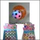 Promotion football led flash Bouncy bouncing ball toy printed logo