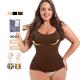 Plus Size Women's Seamless Shapewear Top with Padded Buttocks HEXIN 2023