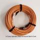 ST-DLC-35M 6.5mm Orange LSZH Armored Fiber Patch Cord