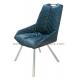 Durable PU Dining Chairs , Contemporary Living Room Chairs Ergonomical Design